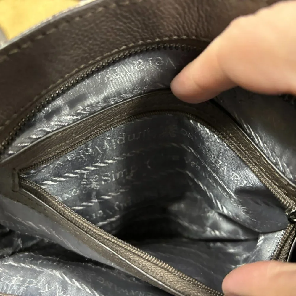Simply Vera Vera Wang‎ snakeskin Crossbody purse